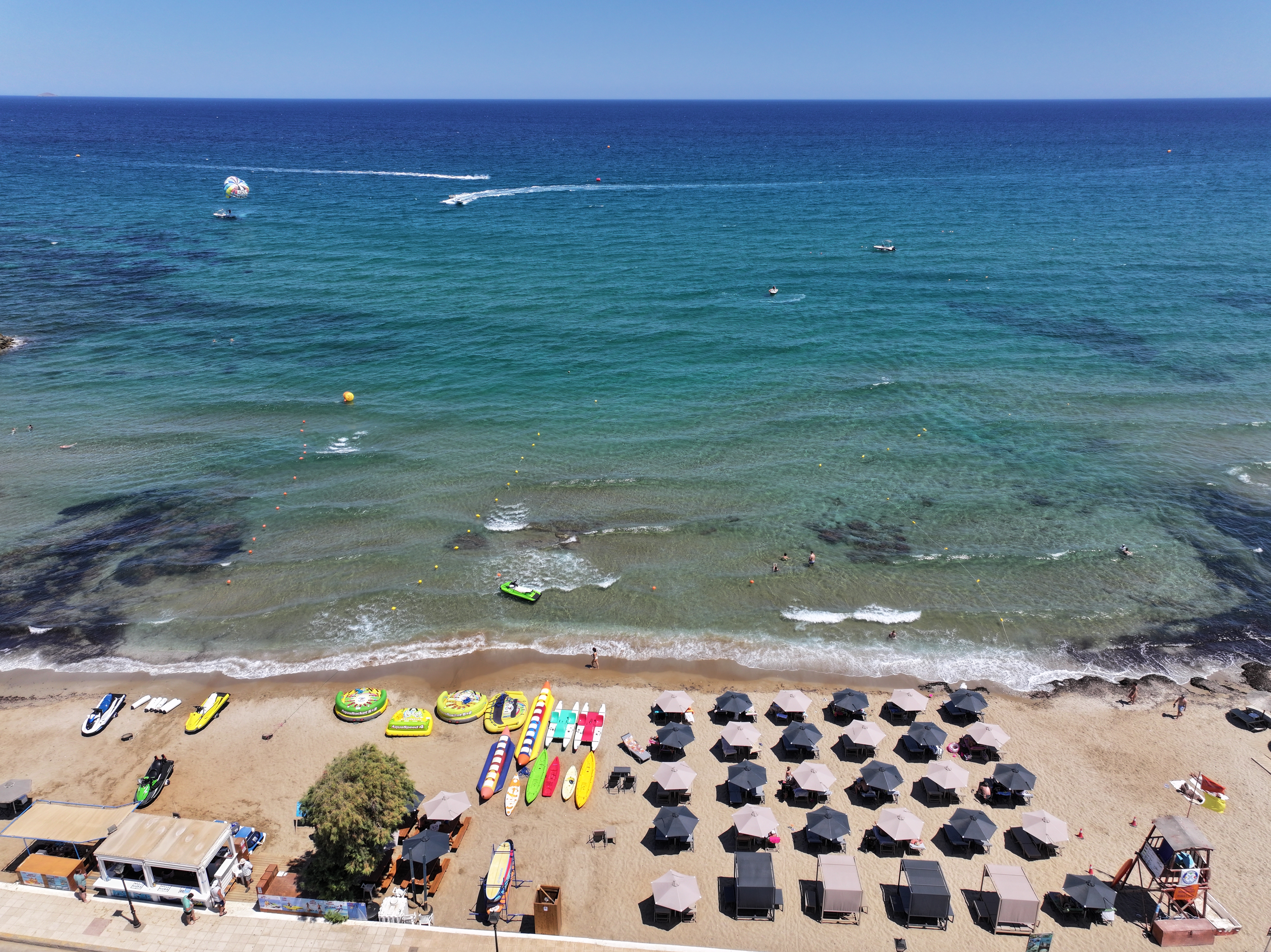 Analipsi Golden Coast beach view